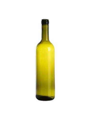 Bottiglie vetro bordolese leggera verde  (UVAG)  bottiglia per vino acqua 750 ml pz 20